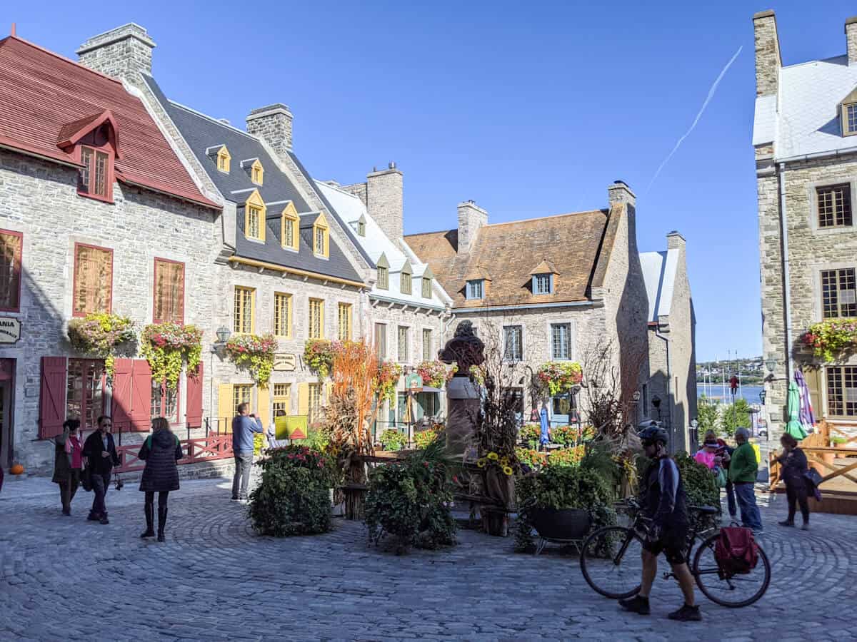 visiting quebec city's place royale