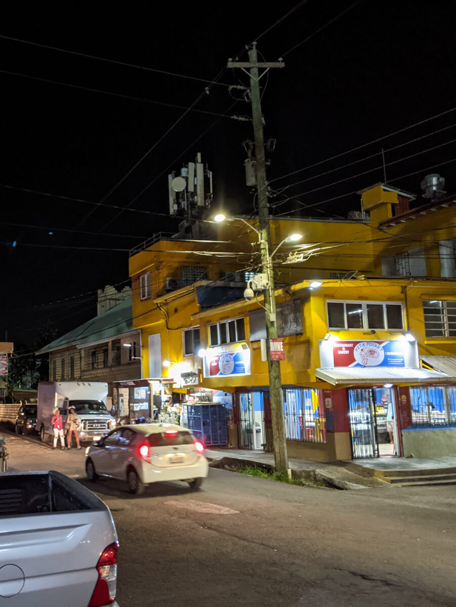 sidewalks in st johns antigua